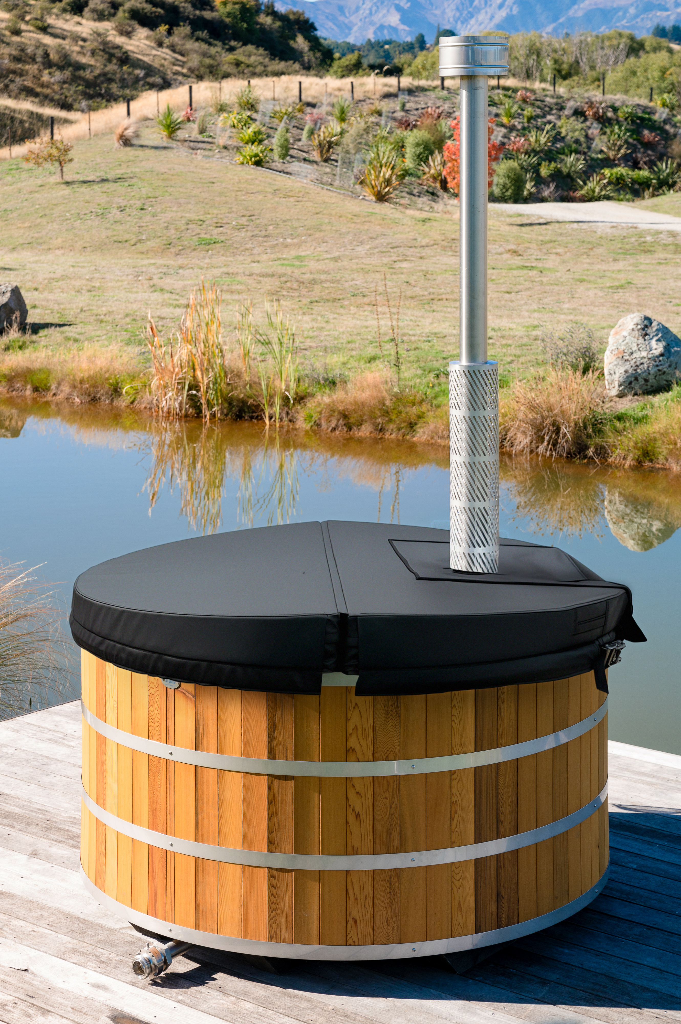Insulated Cover For Wood Fired & Hybrid Hot Tub