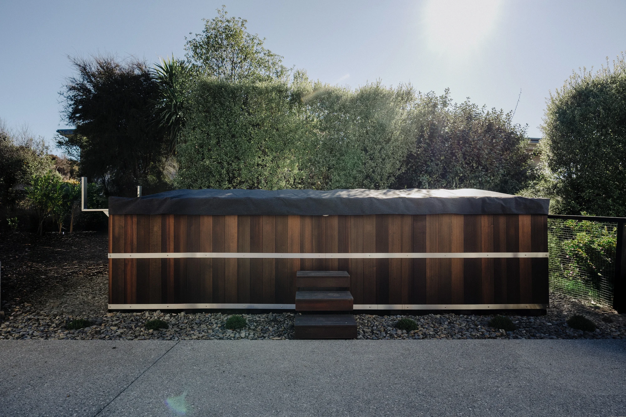 [PPNG4520PH4] Pool - 4.5 x 2.0 - w/plinth - 4 Jets (Hessian)